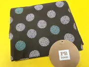 Pottery Barn Teen Snowball Flannel Dot Bed Dorm Pillowcase Standard Brown