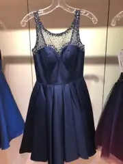 Sherri Hill Navy Homecoming/Party Dress - sz 0