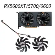 85mm 12V Video Card Fan Easy Installation Replacement for RX 5600XT 5700 6600