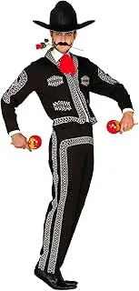 Mens Mariachi Man Costume Large UK 42/44" for Mexican Mexico Fancy Dress