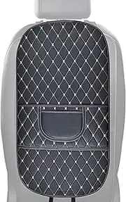 Car Back Seat Cover, 31.5x16.93x0.79in Car Seat Back Protectors, Auto Seat Back Anti Kick Cover, Full Coverage Vehicle Accessory, Protective Kick Mat for Small, RV, Sedan, Truck