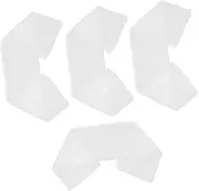 JOINPAYA 4pcs Strong Clear Balloon Transport Bags Oversized Plastic Packing Bags for Lightweight Design for Storing Multiple Balloons From Damage and