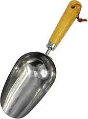 CIYODO Stainless Steel Garden Shovel Tool 1 Pc Hand Scoop for Gardening Planting Digging