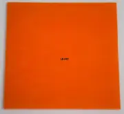 0025.30 - OPALESCENT TANGERINE ORANGE 4" x 4" BULLSEYE 3mm THICK GLASS 90 COE