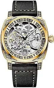 [DAXIAOYU] Mechanical Watch Movement Men's Business Watch Waterproof Glow Mechanical Watch Luxury Hollow Light Luxury Watch