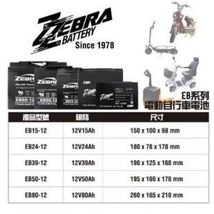 【CSP】EB50-12膠體電池12V50Ah(電動車 電動機車 老人代步車 電動輪椅 更換電池 電池沒電)