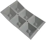 Deveyer 1841-01 Elastomol Pyramid, 6 Pieces, Silicone, France WLS1801