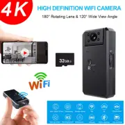 4K 1080P FHD Mini Wireless Camera Night Vision Wifi IP Home Security DVR IR NEW