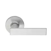 Delf Trade Satin Chrome Round Porto Dummy Lever