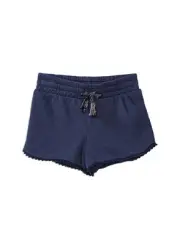 Girls Pumpkin Patch navy Pom Pom shorts Size 6