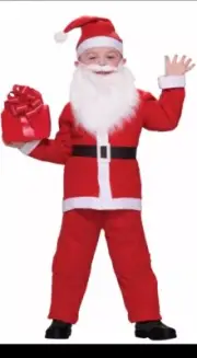 Simply Santa Children’s Unisex Santa Clause Christmas Holiday Costume One Size