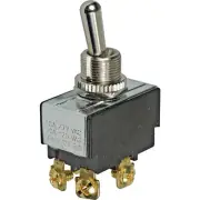 Toggle Switch On-Off DPST 20A 12V 4 Terminals 2 Positions Threaded Stem
