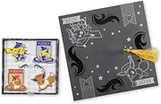Pokémon Center: Graduation Pikachu & Eevee 2024 Pokémon Pin Box Set (4-Pack), Zinc alloy / hard enamel / paper, no gemstone
