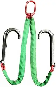 Obstacle car 3T J Type Trailer Hook - Hanging Chain Double Hook, Transport Tow Chain Truck Hook Up Lanyard, Brake Rope Trolley Rope Hanging Chain for Car Wrecker Recovery Breakdown car