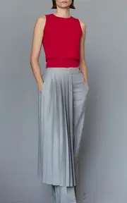 [Adam Lippes] Ava Knit Cashmere-Silk Top