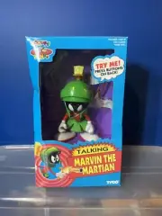1993 Tyco Looney Tunes Marvin the Martian Doll Figure Talking Working Sealed NEW