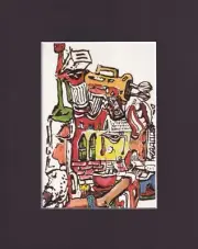 8X10 Matted Print Art Picture Grateful Dead's Jerry Garcia: 1992 Mixmaster