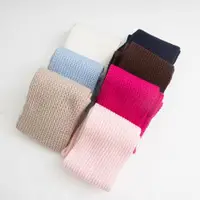 在飛比找ETMall東森購物網優惠-親子女秋冬季雙色日系小清新圍巾