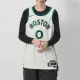 【NIKE 耐吉】NBA 男款 米綠色 Jayson Tatum 波士頓 塞爾提克 籃球 球衣 背心 DX8488-133