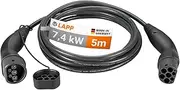 Lapp Type 2 (7.4kW-1P-32A) Electric Car Charging Cable, Black, 5 Meter