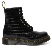Dr Martens 1460 Wild Croc Emboss Boots Size 7