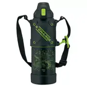 Zojirushi SUS keep cold Water Bottle Direct Sport 1.0L Lime Black SD-HA10-BG