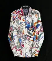 Robert Graham ELDON EXCLUSIVE Embroidered Large $348 NWT FREE SHIPPING L