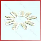 10X Blonde Shape Clip For Hair Extension/wig/weft Clip32mm