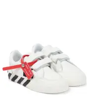 [Off-White Kids] Off-White Kids Low Vulcanized leather sneakers UK 13 white