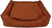 GUYOS Imitation Leather Technology Waterproof Dog Bed Pet Sofa Cat Nest Supplies Dog Bed Spring Summer Sponge Removable and Washable