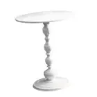 Small End Table Couch Table Outdoor Modern Small Accent Pedestal Table for