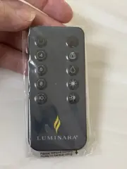 Luminara Candles 10 Button Wireless Remote Control. Timer & Flame Options. New