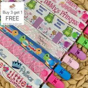 Dummy Clip - Pacifier Chain - Binky Band - Soother Holder - Dummie - Princess