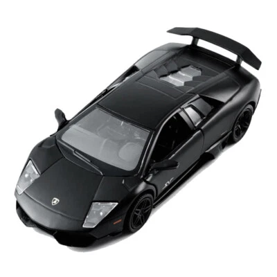 1/36 Lamborghini Murcielago LP670-4 SV Model Car Diecast Toy Vehicle Matte Black