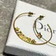 [二手] Dior J’A DIOR 鍍金復古大圈金屬耳環