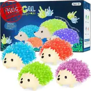 Crystal Growing Kit for Kids - 4 Colors Hedgehog to Grow,Science Experiments for