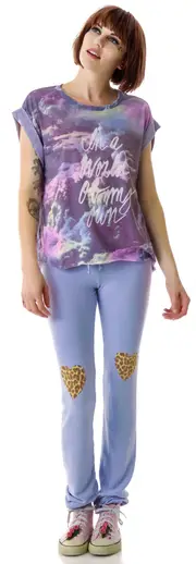 [Wildfox Couture] My Own World Jagged Edge