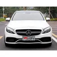 在飛比找蝦皮商城優惠-C級 W205 C205 小改前車款升級 AMG C63S樣