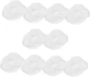 BATHVEVE 10 Pack Wrist Flower Material Bead Wristlet Bands Base for DIY Wrist Corsage Wedding Decor Accessory