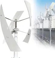 5000w/9000w Alternative Energy System 3 Blades Wind Turbine Kit Other Renewable Energy Vertical Wind Power Generator 3 Phase Ac Permanent Magnet Generator with Controller,5000W-48V