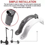Electric Scooter Rear Wheel Mudguard Taillight Set6 for Xiaomi M365 Pro PRO2 Mi3