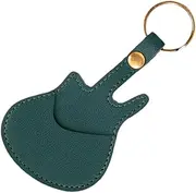 Guitar Pick Holder Keychains | Guitar Pick Holder Case Bag,Portable Wear-Resistant Plectrums Leather Pouch for Instrument Maintenance