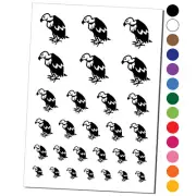 Condor Vulture Bird Temporary Tattoo Water Resistant Set