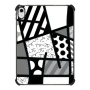 iPad 10.9-inch (10th gen) iPad Impact Case BLACK LANDSCAPE BY ROMERO BRITTO