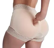 [BIMEI] 2PS buttocks use silicone pad to push up the panties seamless buttocks shaping pants women's buttocks waist small buttocks buttocks thickening panties