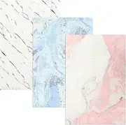 GARIOUANS 3 Sheets Marbling Pattern present Wrap Paper Elegant Packing Paper for Soap Boxes Presents Craft Projects Decorative Wrapping for Holidays Parties and Festivals