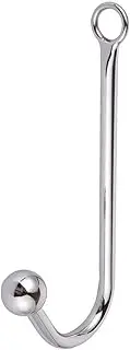 Anal Plug Anal Butt Plug Stainless Steel Round Ball Head Hook Anal Sex Toy For Beginner Women Men Masturbator Dildo Adult Couples Butt Training Plugs