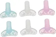 MUSISALY 3-piece Eyelash Stamp Set Lower Lash Applicator Tool Makeup Tools and Accessories for Application