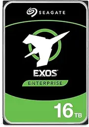 SEAGATE Exos X16 ST16000NM001G Hard Drive 16TB Internal SATA 6Gb/s 7200rpm 256MB Buffer (Refurbished)