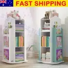 Rotating Book Storage Book Shelf Bookcase Rotating Display Stand Book Organizer